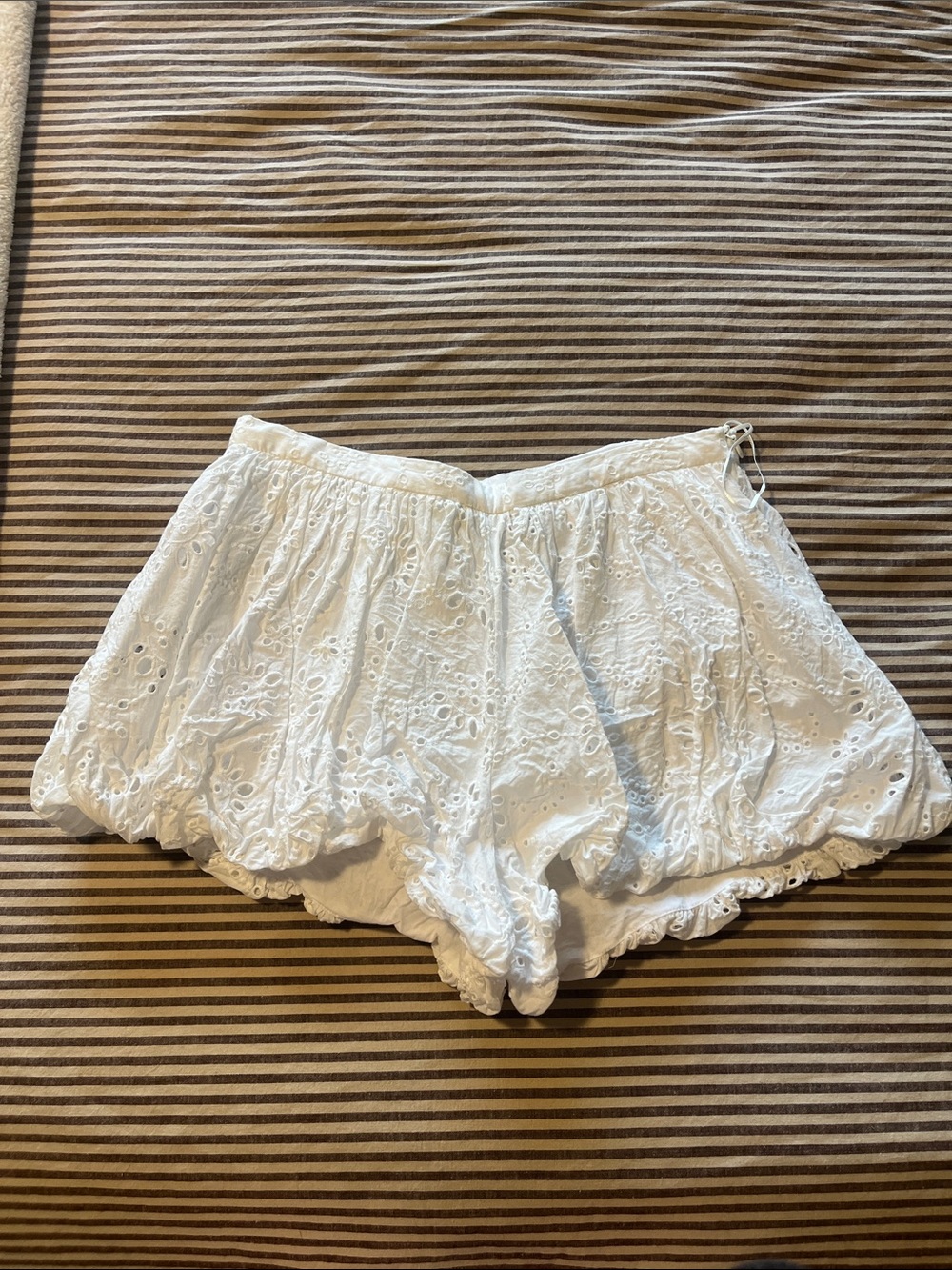 Zara Eyelet Shorts